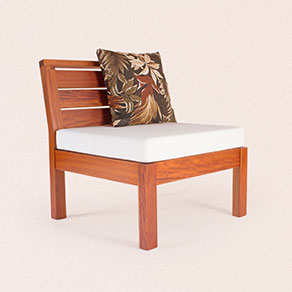 sillón Guntur de 1 cuerpo con almohadón
